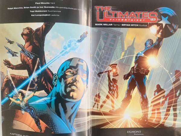 Marvel Ylivertaiset sarjakuva albumi Lappeenranta - valokuva 2