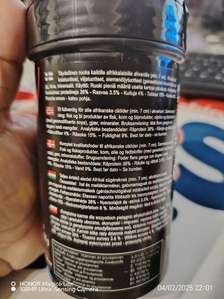 Aquatic Nature Afr. Cichlid Energy Food Espoo - photo 2