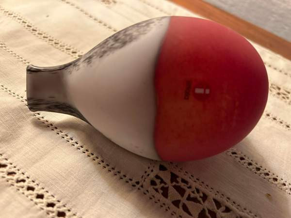 Punatulkku, sign O.Toikka Nuutajärvi Helsinki - valokuva 5