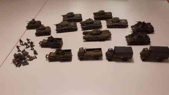 Englantilaisia WWII muovisotilaita ja kalustoa (osa 1) Helsinki