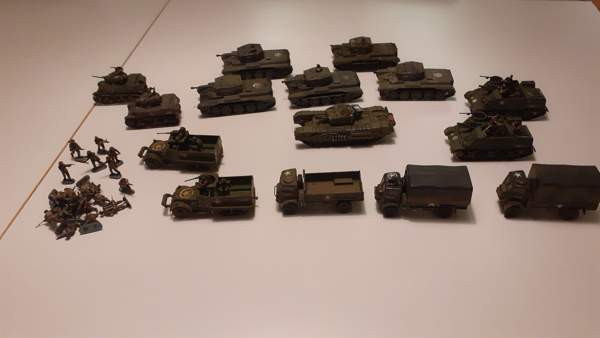 Englantilaisia WWII muovisotilaita ja kalustoa (osa 1) Helsinki - изображение 1