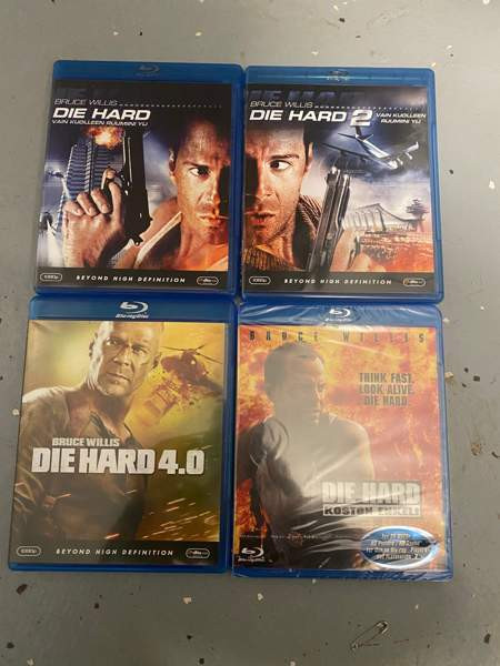 Die hard 1-4 blu ray Helsinki - valokuva 1