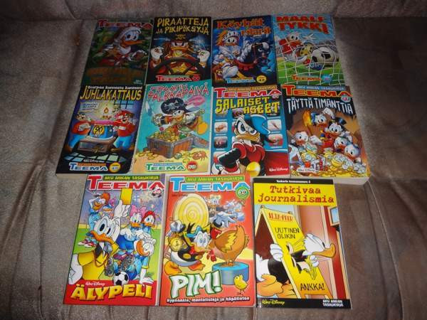 Aku Ankka Taskarin teemanumerot Valkeakoski - photo 2