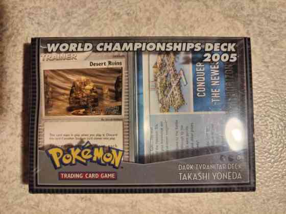 Pokemon world championship deck - Dark Tyranitar deck Lappeenranta