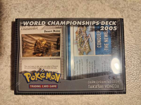 Pokemon world championship deck - Dark Tyranitar deck Lappeenranta - valokuva 2
