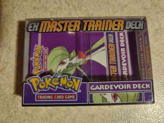 Pokemon Ex master trainer deck Gardevoir tyhjä pakka Лаппенранта