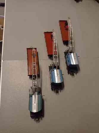 6x Märklin-vaunu (3 x nosturivaunukokonaisuus) (H0) Tampere