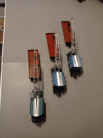 6x Märklin-vaunu (3 x nosturivaunukokonaisuus) (H0) Tampere - photo 2