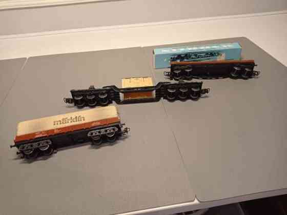 3x Märklin-tavaravaunu (H0) Tampere