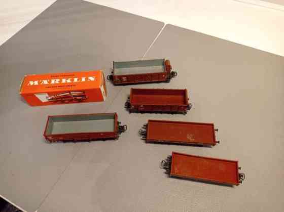 5x Märklin-avovaunu (H0) Tampere