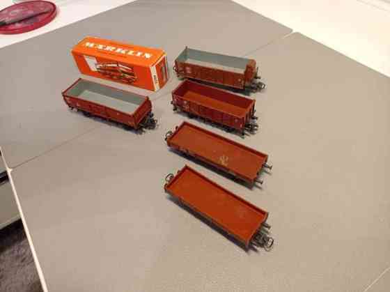 5x Märklin-avovaunu (H0) Tampere