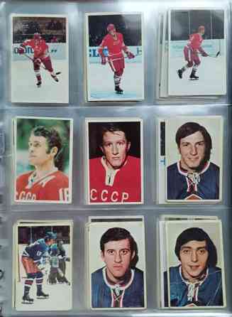 1974 Jenkki Mm-jääkiekko kuvia 3e/kpl Salo