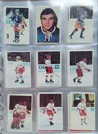 1974 Jenkki Mm-jääkiekko kuvia 3e/kpl Salo