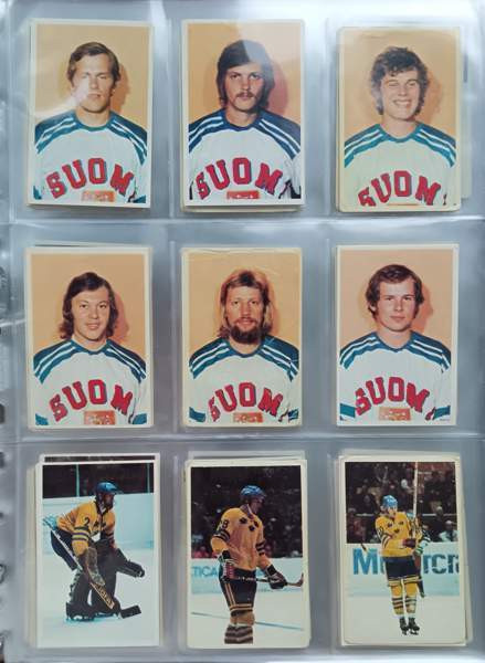 1974 Jenkki Mm-jääkiekko kuvia 3e/kpl Salo - valokuva 1