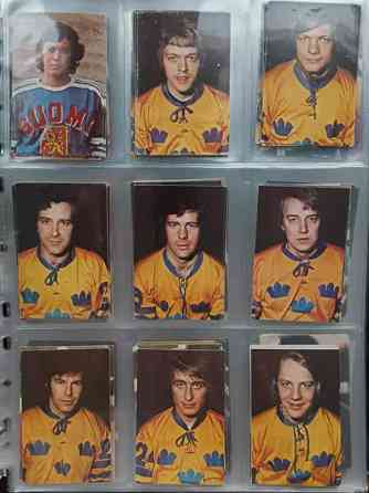 1973 Jenkki Mm-jääkiekko kuvat 2e/kpl Salo