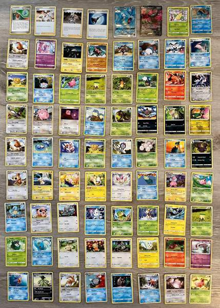 Pokémon kortteja 72kpl Tampere - valokuva 1
