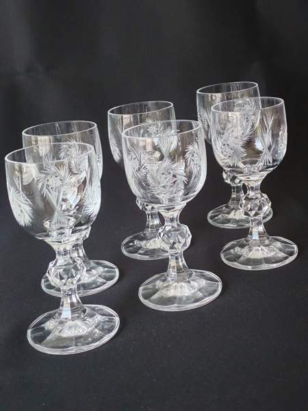 Kristallilasit 6 kpl Хювинкяя - изображение 1