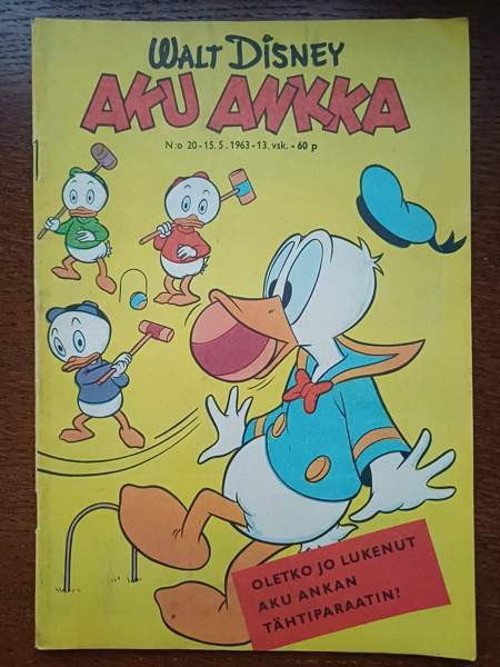 Aku Ankka 1963 lehdet 2.osa Tampere - photo 6