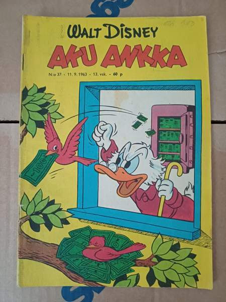 Aku Ankka 1963 lehdet 4.osa Тампере - изображение 1