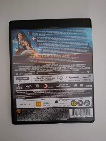 Wonder Woman 4K UHD + blu-ray Ювяскюля - изображение 2