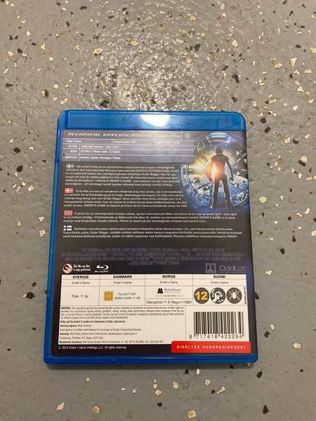 Enders game blu ray Helsinki – foto 2
