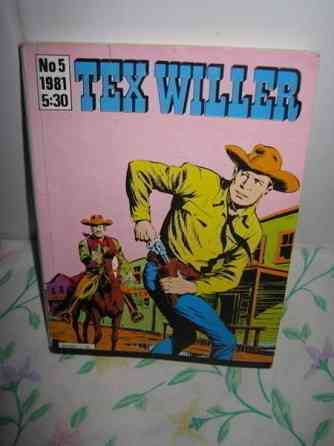 TEX WILLER NRO 5 / 1981 Vantaa