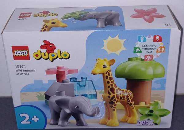 Lego Dublo afrikan villieläimet uusi avaamaton Helsinki - valokuva 1