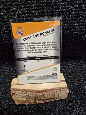 Jalkapallokortteja Cristiano Ronaldo real madrid Sotkamo - изображение 3