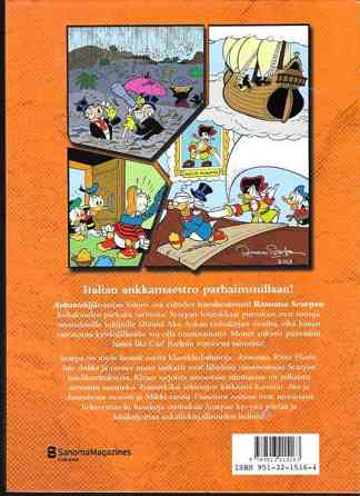 Ankantekijät 2. Lentävä hollantilainen. Romano Scarpa. Espoo