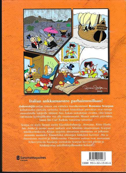 Ankantekijät 2. Lentävä hollantilainen. Romano Scarpa. Espoo - valokuva 2