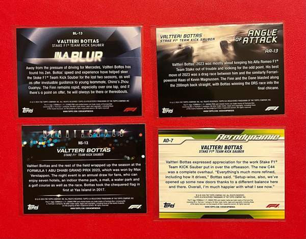 Valtteri Bottas F1-keräilykortteja Туусула - изображение 2