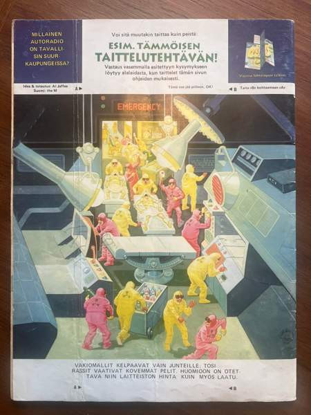 Suomen MAD sarjakuvalehti sarjis 4/1991 Helsinki - изображение 2