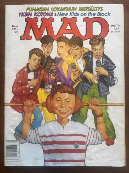 Suomen MAD sarjakuvalehti sarjis 4/1991 Helsinki - изображение 1