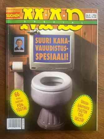 Suomen MAD Special sarjakuvalehti sarjakuva 2/1993 Helsinki