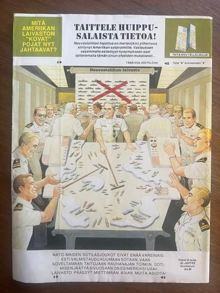 Suomen MAD sarjakuvalehti sarjakuva 1/1993 Helsinki - valokuva 2