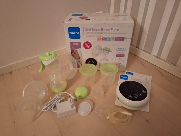 MAM 2 in 1 single breast rintapumppu Riihimäki - valokuva 1