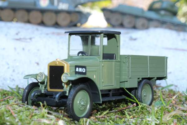 Talvisota AMO F15 kuorma-auto 1930 Neuvostoliitto armeija pienoismalli CCCP Tampere – foto 4