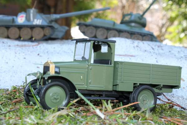 Talvisota AMO F15 kuorma-auto 1930 Neuvostoliitto armeija pienoismalli CCCP Tampere - photo 3