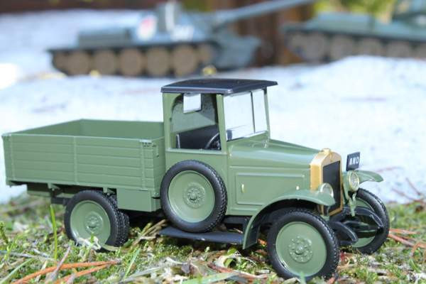 Talvisota AMO F15 kuorma-auto 1930 Neuvostoliitto armeija pienoismalli CCCP Tampere - photo 2