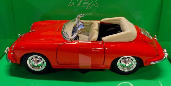 Pienoismalli Porsche 356B Spider 1955   1/24 Tampere - valokuva 1