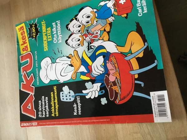 Iltasanomien keräilyliite Aku ja kesä Эспоо - изображение 1