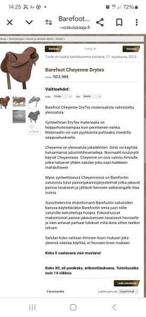 Barefoot cheyenne satula Loimaa – foto 4