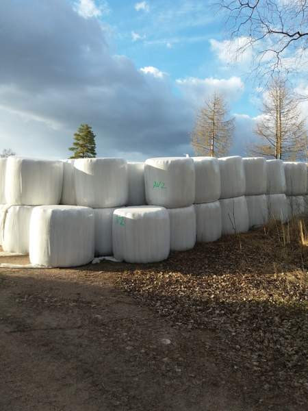 Muovitettua viljeltyä kuivaheinää ja odelmaa Hollola - photo 1