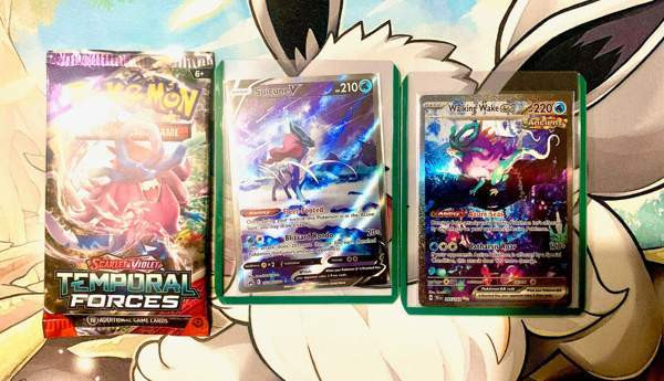 Pokemon TCG Mysteeripussit 52kpl (Suicune/Walking Wake) (40 jäljellä) Jyvaeskylae – foto 2