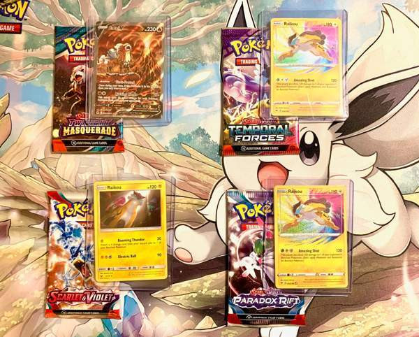 Pokemon TCG Mysteeripussit 52kpl (Suicune/Walking Wake) (40 jäljellä) Jyvaeskylae - photo 3