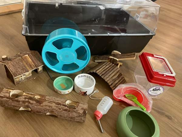 Hamsterin häkki+tarvikkeet Pirkkala – foto 1