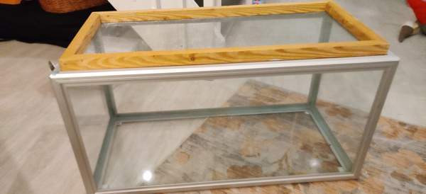 lasinen terraario jyrsijälle, kannella Jyvaeskylae - photo 4