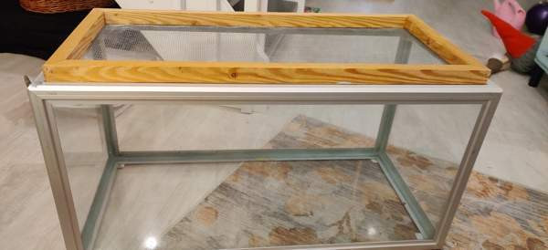 lasinen terraario jyrsijälle, kannella Jyvaeskylae - photo 2