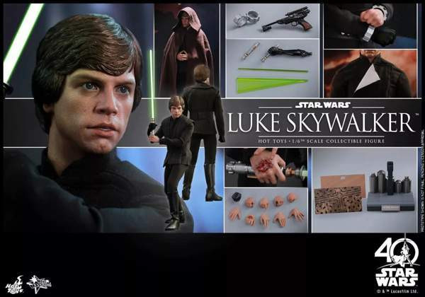Hot Toys Star Wars Luke Skywalker MMS429 (Return of the Jedi) Rauma - valokuva 4