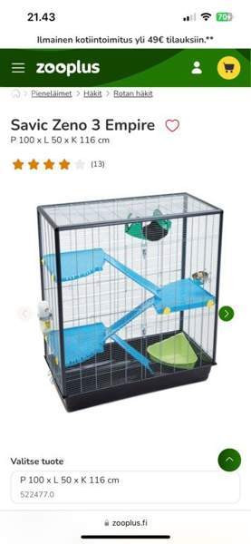 Häkki jyrsijöille Nurmijaervi - photo 1